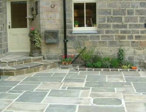 Reclaimed Yorkshire Stone Patio