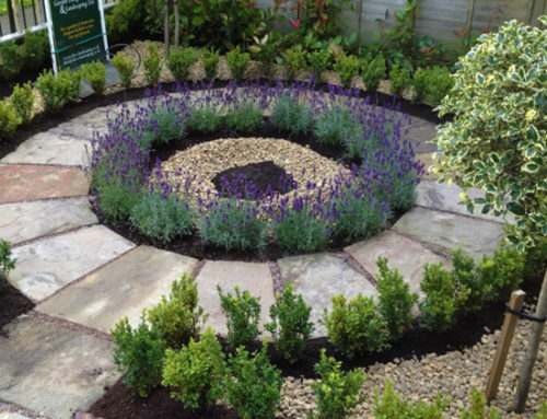 Front Path and Victorian Town House Garden